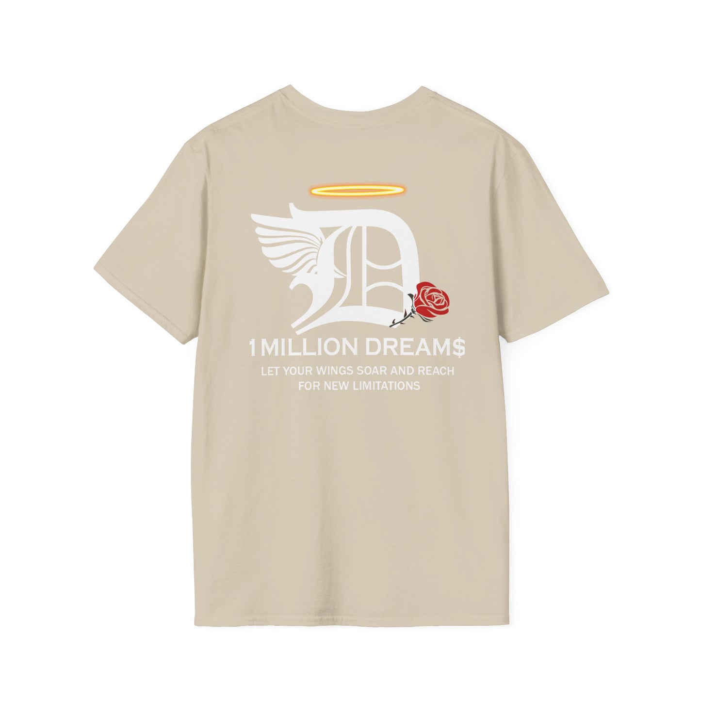 D ROSE ANGEL TEE [SAND]