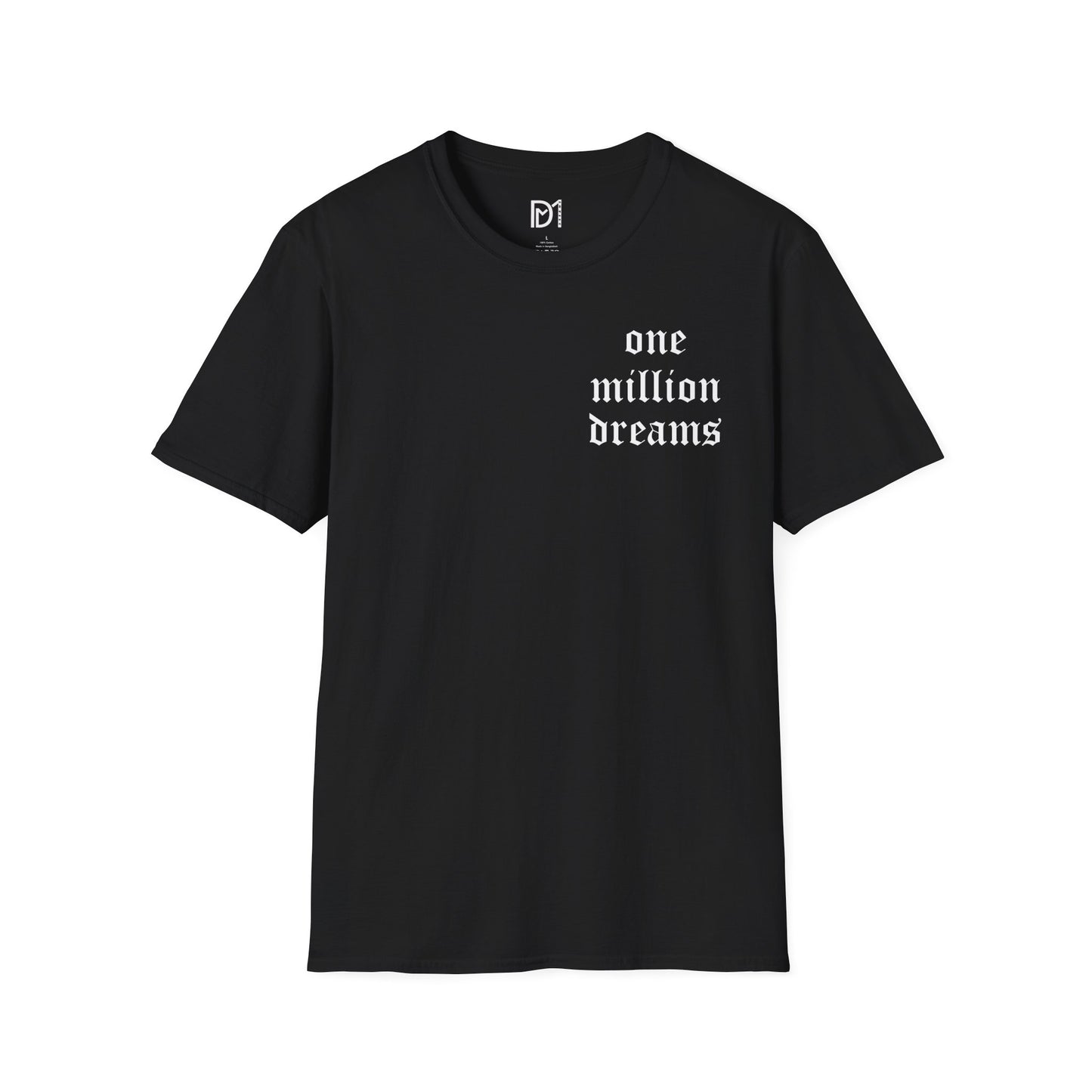 ONE MILLION DREAMS TEE [BLACK]