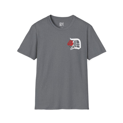 D ROSE ANGEL GREY TEE